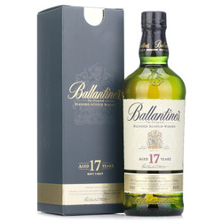 百龄坛（Ballantine’s）洋酒 17年苏格兰威士忌 700ml *2件
