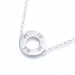 TIFFANY & Co 蒂芙尼 Atlas系列 31064554 镂空银手链