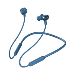 脉歌 Macaw TX-80挂脖式无线蓝牙耳机 音乐耳机 运动耳机 手机耳机 游戏耳机 带麦可通话 蓝色