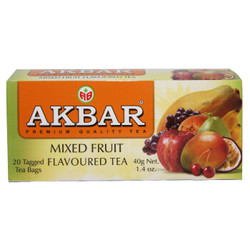 阿客巴（AKBAR） 混合水果味红茶（调味茶）40g *2件
