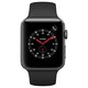 16点开始：Apple 苹果 Watch Series 3智能手表 42毫米 （GPS+蜂窝网络 运动型表带 ） 黑色