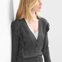 Gap 盖璞 846324 女款V领纯羊毛开衫