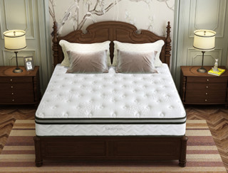 喜临门床垫正品 进口天然乳胶邦尼尔整网弹簧床垫 1.5m1.8米简约现代简欧式卧室单双人床垫家具 美姿