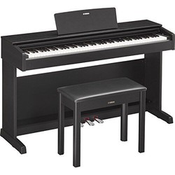 YAMAHA 雅马哈 ARIUS系列 YDP-143B 电钢琴 （含琴架+三踏板+琴凳） 黑胡桃木色