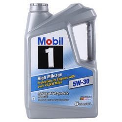 Mobil 美孚 1号 SN 5W-30 高里程 全合成机油 5Qt