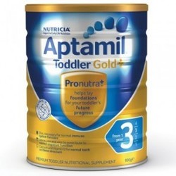 Aptamil 爱他美 金装 婴儿奶粉 3段 900g/罐 6罐