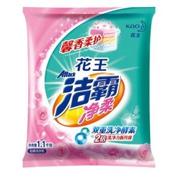 Attack 洁霸 净柔无磷洗衣粉 1.1kg *4件