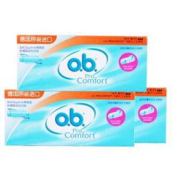 OB量多型16条*3(内置式卫生棉条) *3件