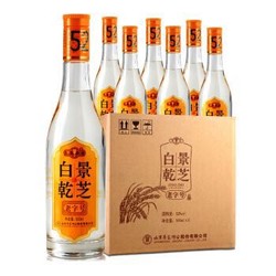 景芝 白酒 白乾 52度 500ml*6瓶 整箱装