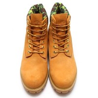 Timberland 添柏岚×atmos 联名 6 INCH 男士工装靴