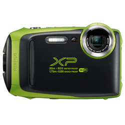 富士（FUJIFILM）XP130 石墨绿色（Lime）运动相机 防水防尘防震防冻 5倍光学变焦 WIFI 光学防抖 蓝牙