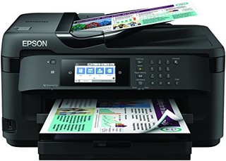 EPSON 爱普生 WorkForce WF-7710 DWF A3+ 彩色喷墨一体机