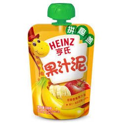 Heinz 亨氏 乐维滋苹果香蕉果汁泥 120g