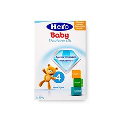 Hero Baby 婴儿配方奶粉 4段（1周岁以上）700g *4件