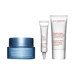 CLARINS 娇韵诗 恒润奇肌保湿套装（面霜50ml+眼霜10ml+身体乳30ml） *3套