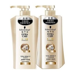 Schwarzkopf 施华蔻 多效修护19洗护套装（洗600ml+护600ml） *2件