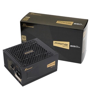 seasonic 海韵 PRIME ULTRA 850 GOLD 金牌（90%） 全模组化ATX电源 850W