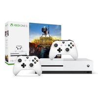 Microsoft 微软 Xbox One S 1TB 游戏机+《绝地求生》同捆装+ 额外无线手柄