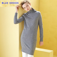 BLUE ERDOS 鄂尔多斯 B266A6002 女士纯羊绒针织裙