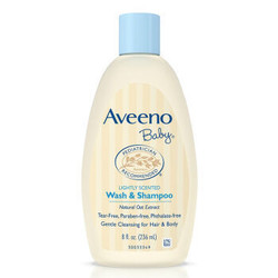 Aveeno 艾维诺 婴幼儿天然燕麦无泪洗发沐浴露  236ml *3件