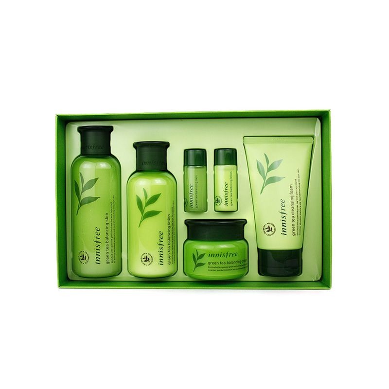 innisfree 悦诗风吟 绿茶精粹平衡保湿套装