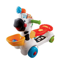 伟易达（Vtech） 儿童多功能滑行车踏行车扭扭车宝宝学步车手推车声光音乐玩具1-3岁 小斑马多功能车 +凑单品