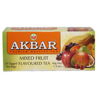 AKBAR 阿客巴 混合水果味红茶（调味茶）2g*20袋