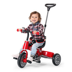 星辉（Rastar） 星辉宝马min可折叠儿童三轮车小孩自行车三轮脚踏车童车 00004 红色 标配 +凑单品