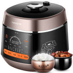 九阳(Joyoung)电压力锅 一锅双胆 铜匠大火 开盖