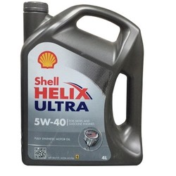Shell 壳牌 HELIX ULTRA 灰喜力 5W-40 全合成机油 润滑油 4L *2件