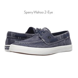 Sperry Wahoo 2-Eye 男士帆船鞋+凑单品