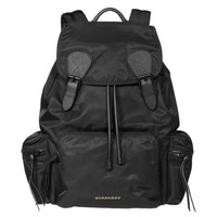 BURBERRY 博柏利 Rucksack 军旅尼龙双肩背包 大号