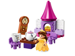 有券的上：LEGO 乐高 得宝系列 10877 贝儿公主的下午茶 *2件