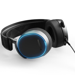 Steelseries 赛睿 Arctis Pro 幻彩专业版 耳罩式头戴式有线耳机 黑色