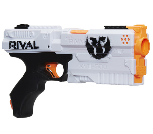 HASBRO 孩之宝 NERF RIVAL 克洛诺斯发射器 死侍 双枪 开箱&试玩