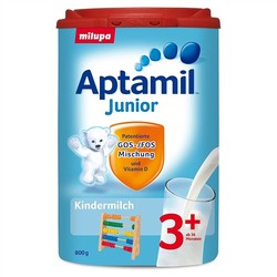 Aptamil 爱他美 Junior 儿童奶粉 3+段 适合3岁以上 800g *3件