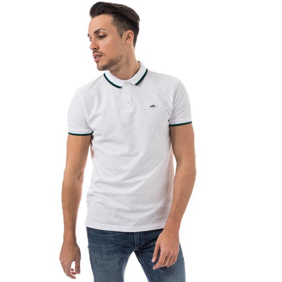 Le Shark 男士纯棉POLO衫 白色 M