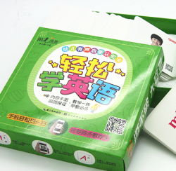 《轻松学英语》儿童英语学习早教卡216张券后