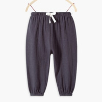 YUZHAOLIN 俞兆林 ZYH17T0819 儿童净面棉麻长裤