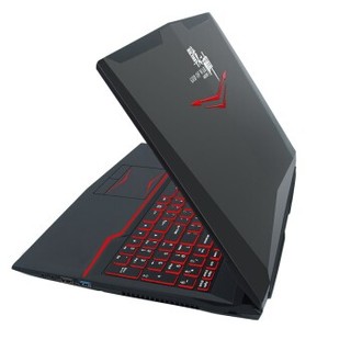 Hasee 神舟 战神 T6Ti-X7 15.6英寸笔记本电脑（i7-7700HQ、8G、128GB+1TB、GTX1050TI 4G）