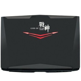 Hasee 神舟 战神 T6Ti-X7 15.6英寸笔记本电脑（i7-7700HQ、8G、128GB+1TB、GTX1050TI 4G）