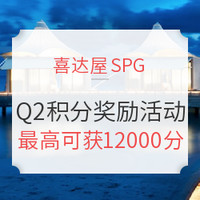 合并传闻满天飞！无心活动？喜达屋SPG Q2季度积分奖励