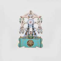 TEAM GREEN Musical Box系列 彩色摩天轮音乐盒木质立体拼图