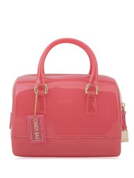 FURLA芙拉 CANDY LOGO挂饰金属锁果冻女士手提包 BAS8PL0ORTENSIADF