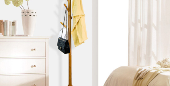  不要再把衣服丢给沙发小巧衣帽架让家大整洁