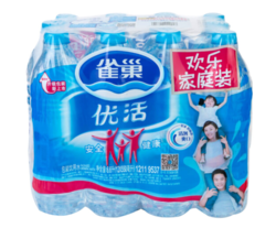 （2人拼团）雀巢（Nestle）优活饮用纯净水550ml*12瓶/组 雀巢纯净水 饮用水箱装 瓶装水 家庭用水 运动用水