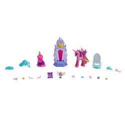 孩之宝（Hasbro) 小马宝莉 小马利亚系列 水晶城堡套装（透明蓝）B5255