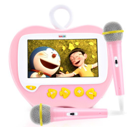 益米儿童故事机可充电下载 智能视频卡拉OK触