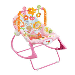 Fisher-Price 费雪 DRD28 粉嫩小兔 多功能摇椅 +凑单品