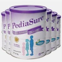 PediaSure 小安素 儿童成长奶粉 1-10岁 850g*6罐